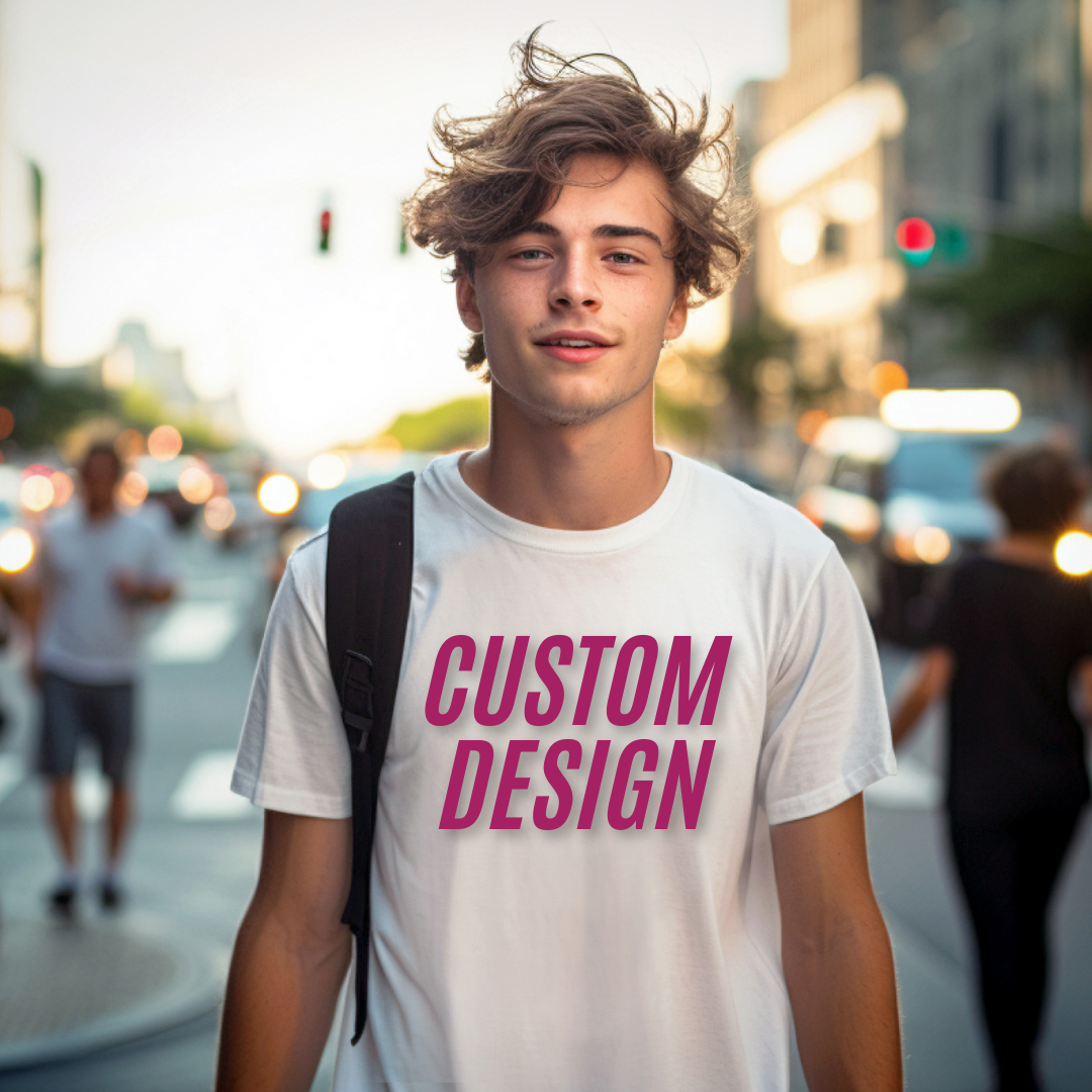Custom Apparel Options - You pick the Color