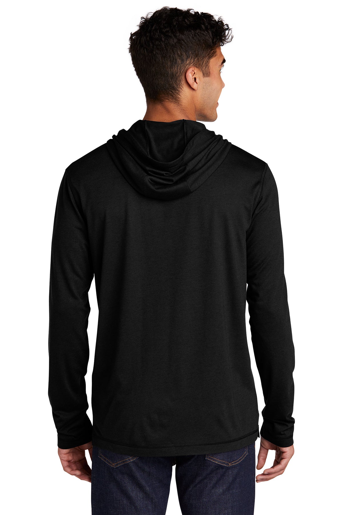 Adult - Sport Tek Long Sleeve Hooded Tee - (Ankeny Hawkette Softball)