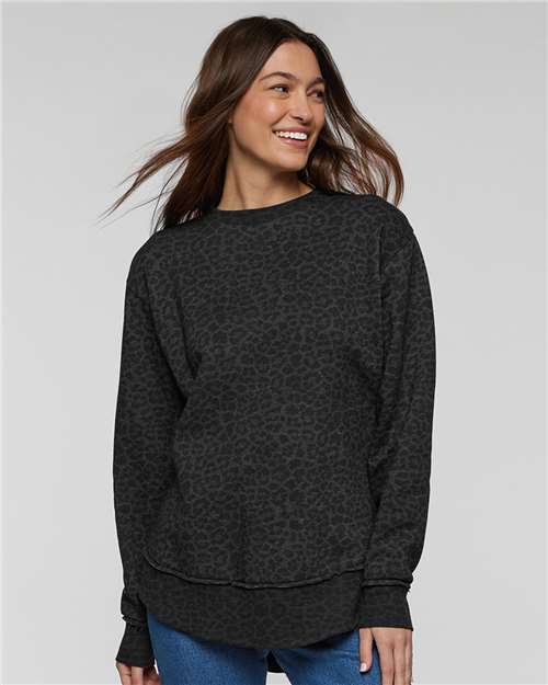 Ladies - Weekend Fleece Crewneck Sweatshirt (Blank Apparel)
