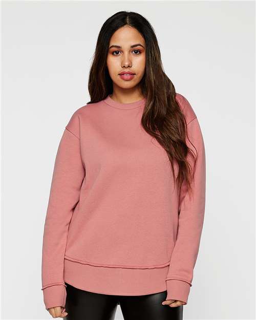 Ladies - Weekend Fleece Crewneck Sweatshirt (Blank Apparel)