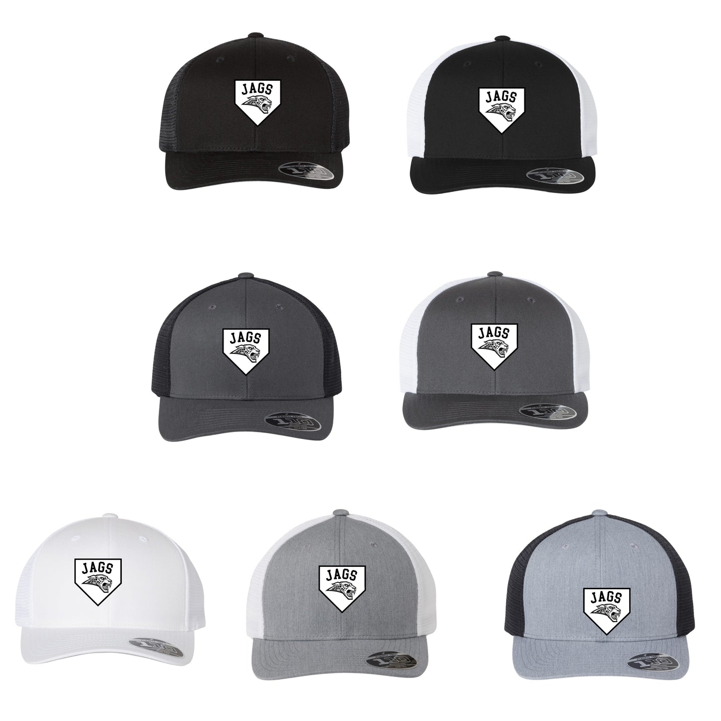 Adult - Flexfit 110M Mesh-Snap Back Hat - (ACHS Baseball 2024)