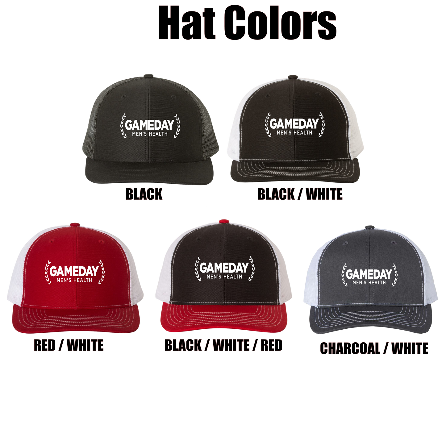 HAT - Richardson 112 Snapback Trucker Hat - (Gameday)