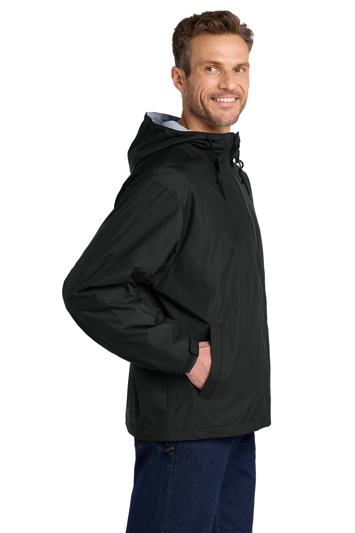 Adult & Youth - Sideline Full Zip Lined Jacket - (Centennial Jaguar Soccer)