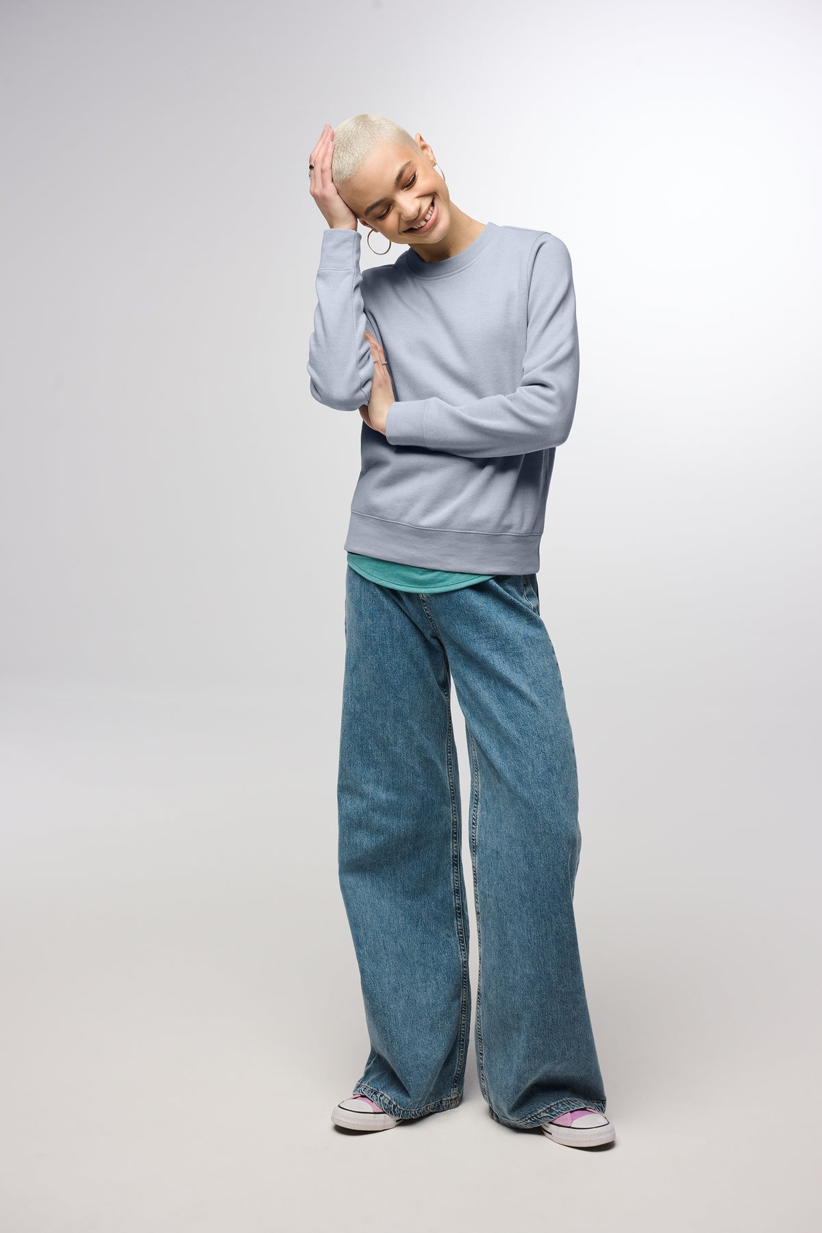 Ladies - District VIT Fleece Crew (North Metro Wrestling)