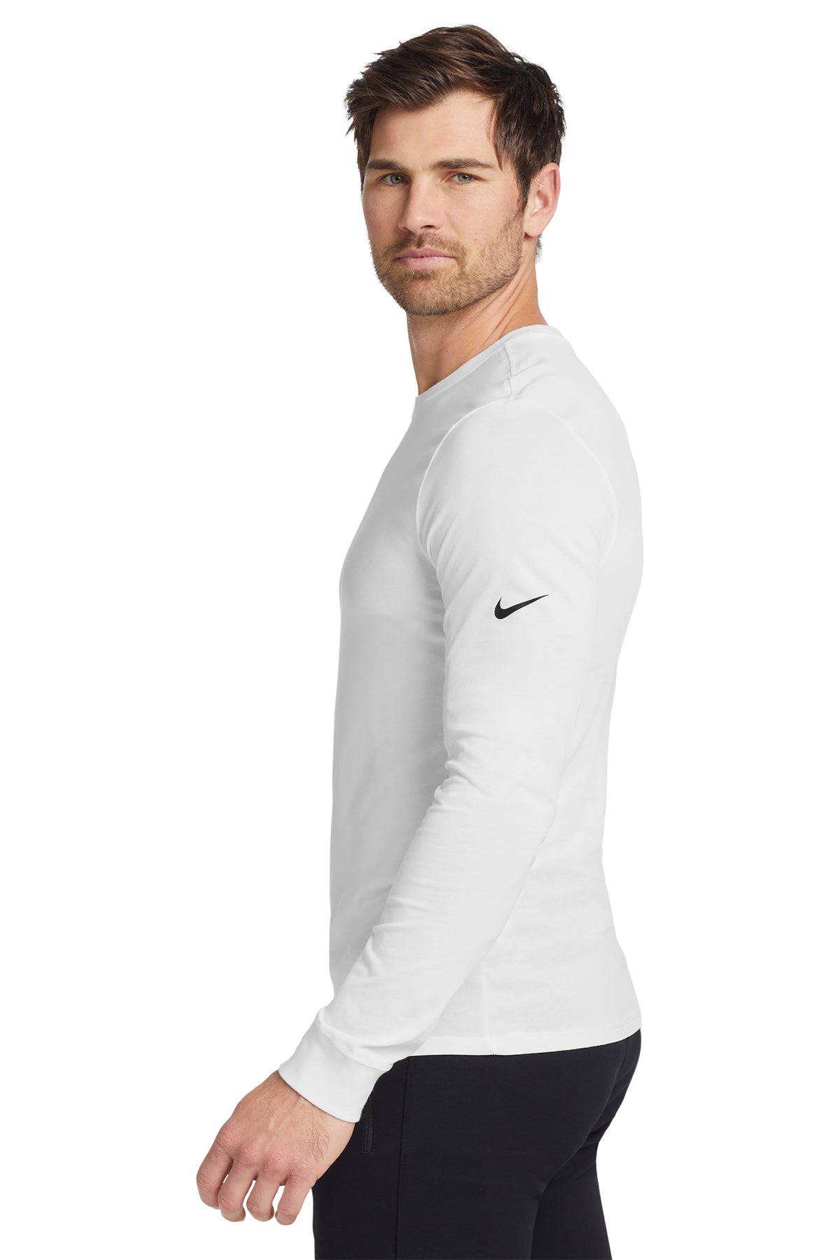 Adult - (5 Designs) Nike Cotton/Poly Long Sleeve Tee - (Centennial Jaguar Wrestling)