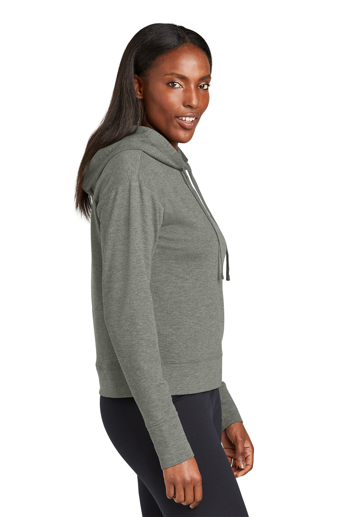 Adult & Ladies - Sport Tek Flex Fleece Hooded Tee - (Fusion Elite)