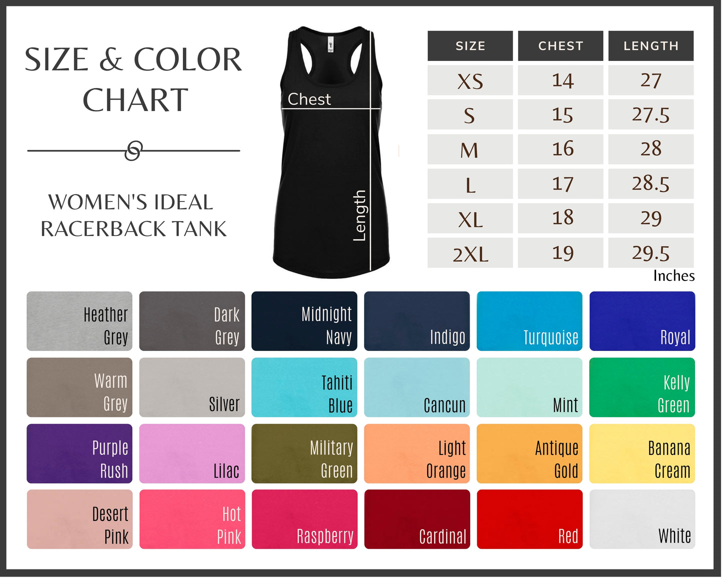 Ladies - Racerback Tank (Flight Baseball)