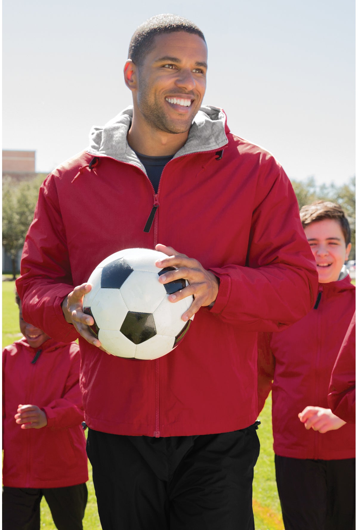 Adult & Youth - Sideline Full Zip Lined Jacket - (Centennial Jaguar Soccer)