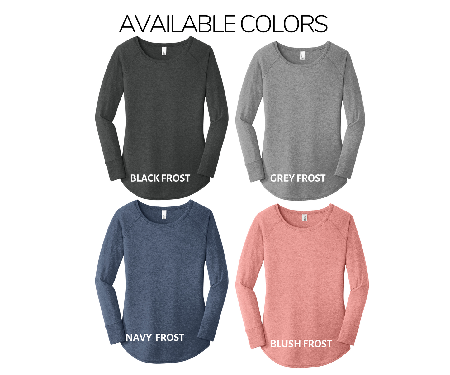 Ladies - District Long Sleeve Tunic Tee (Ankeny Medical Park)