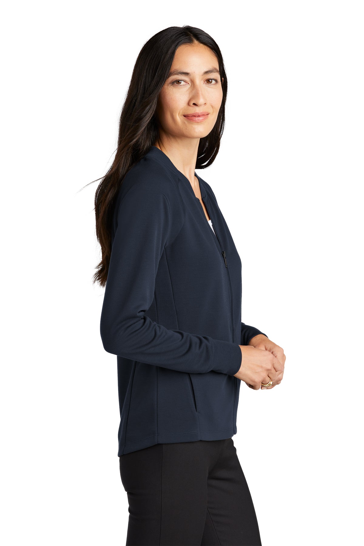 Ladies - Mercer+Mettle Double-Knit Bomber (Foster Squad)