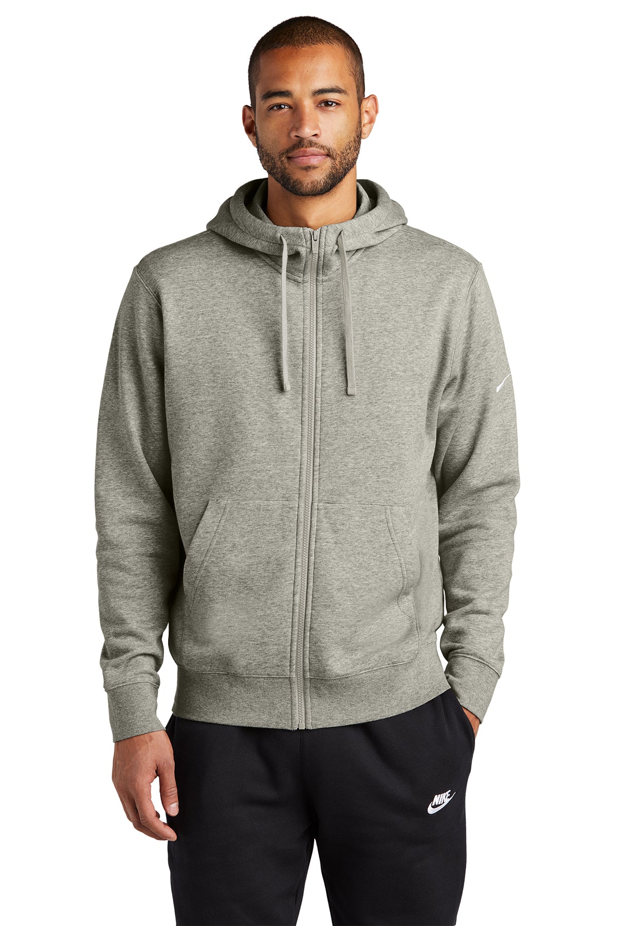 Adult - Nike Zip up Hoodie - (Nebraska Gold)