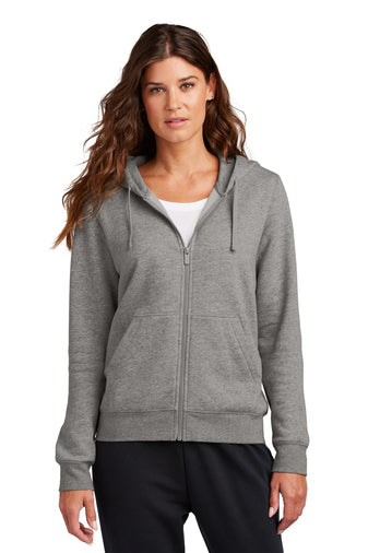 Ladies - Nike Zip up Hoodie - (Nebraska Gold)