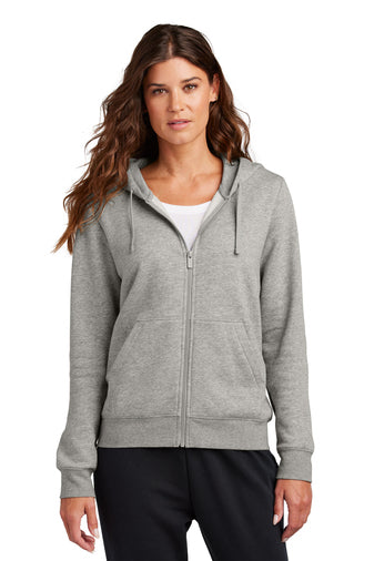 Ladies - Nike Zip up Hoodie - (Nebraska Gold)