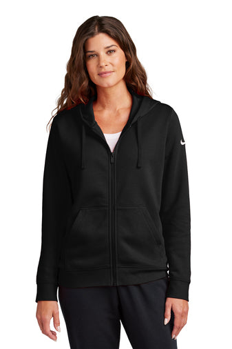 Ladies - Nike Zip up Hoodie - (Nebraska Gold)