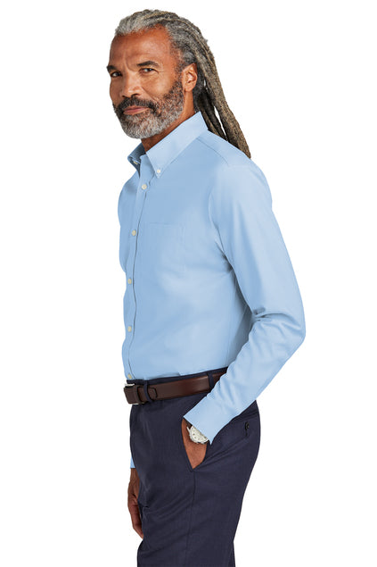 Brooks Brothers - Wrinkle Free Stretch Pinpoint Shirt + Tall Sizes (Camlin)