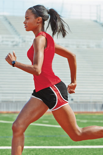 Ladies - Sport Tek Cadence Shorts - (Ankeny Hawkette Softball)