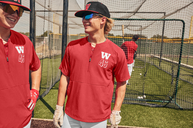 Adult - Repeat 1/2 Zip Jackets (Ankeny Hawks Baseball)