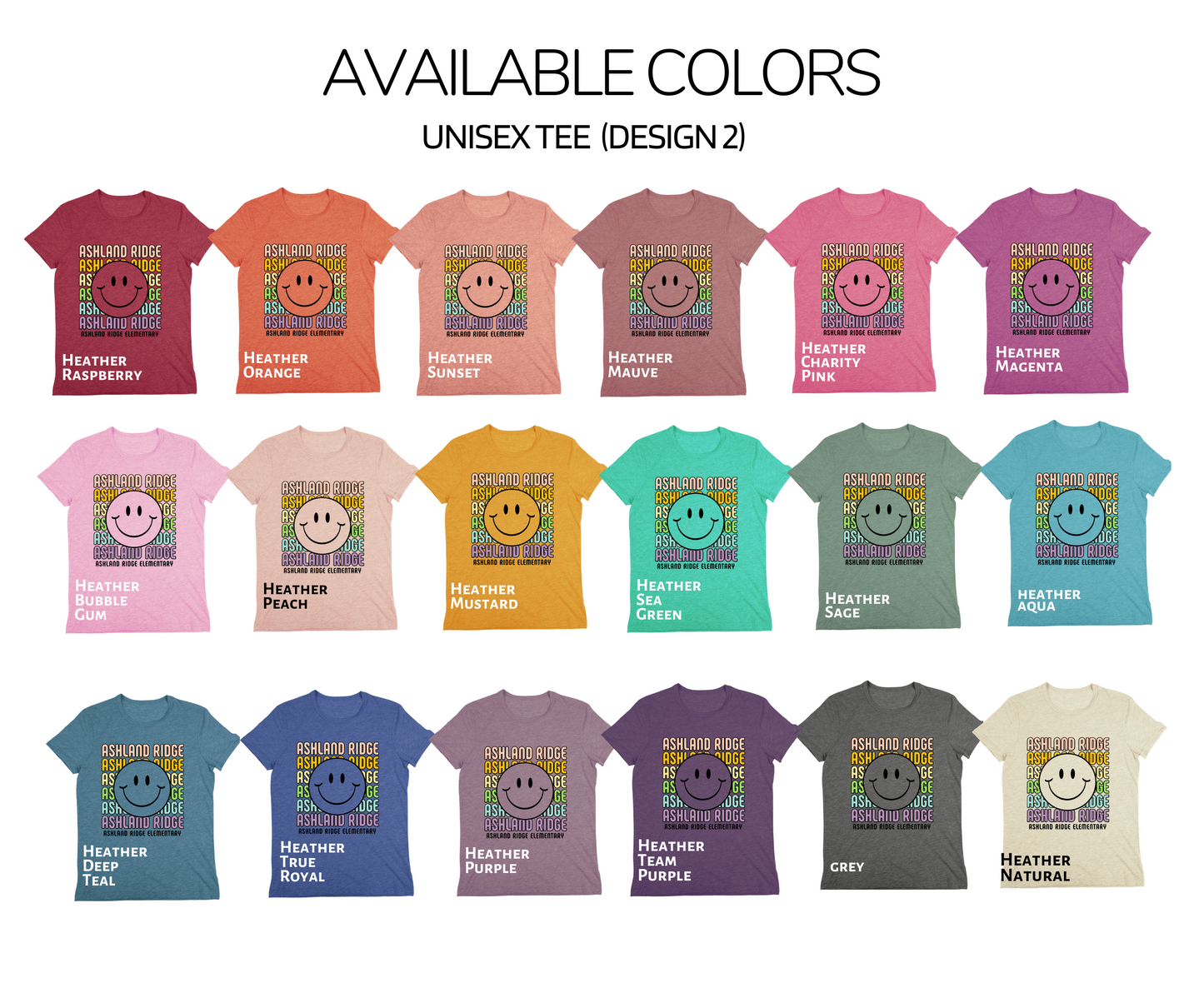 Bella+ Canvas - Unisex Tee (Ashland Ridge)