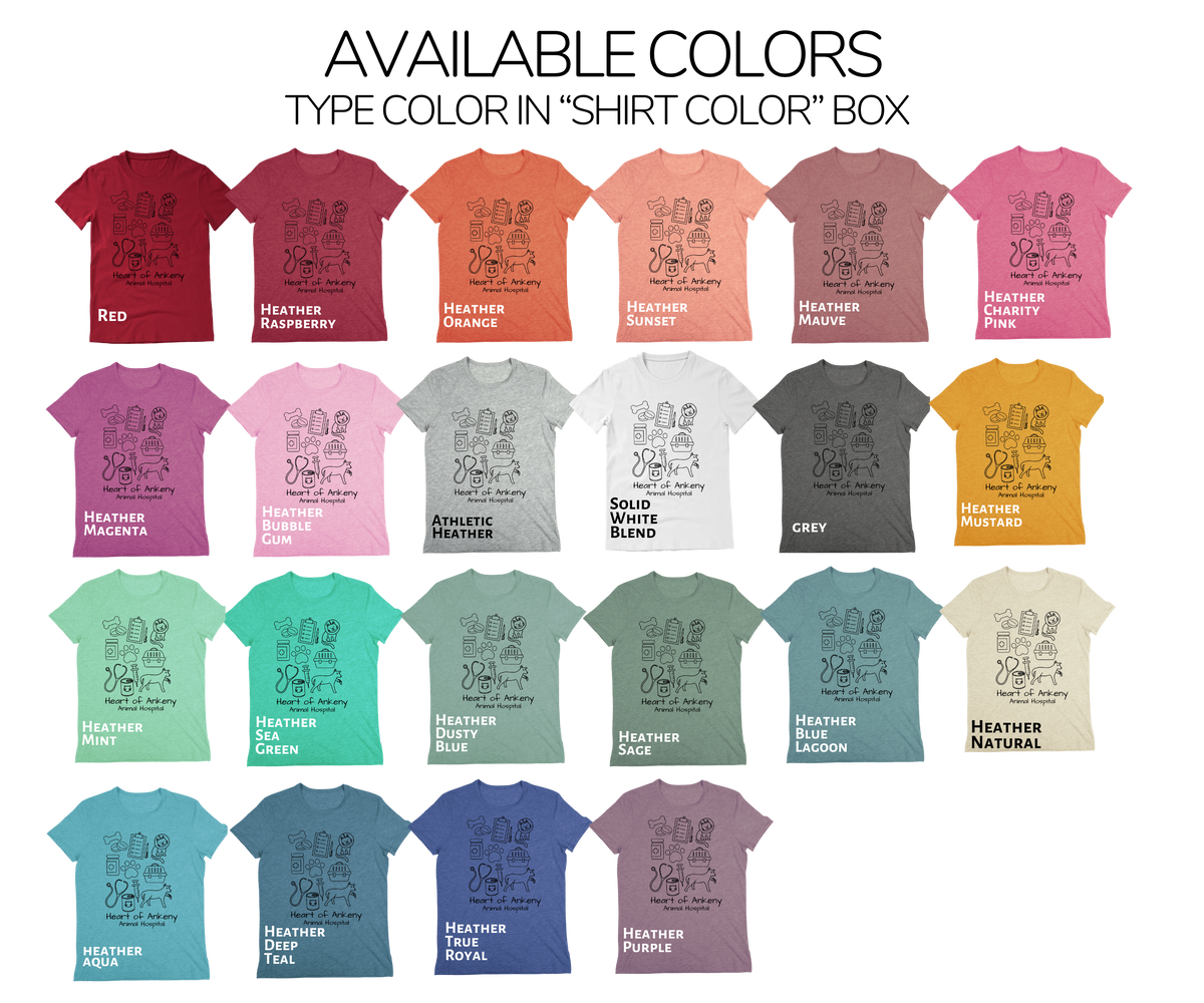 Bella+Canvas - Unisex Tee (Heart of Ankeny)