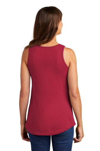 Ladies - Port & Co Cotton Tank Top - (Ankeny Generals Baseball)