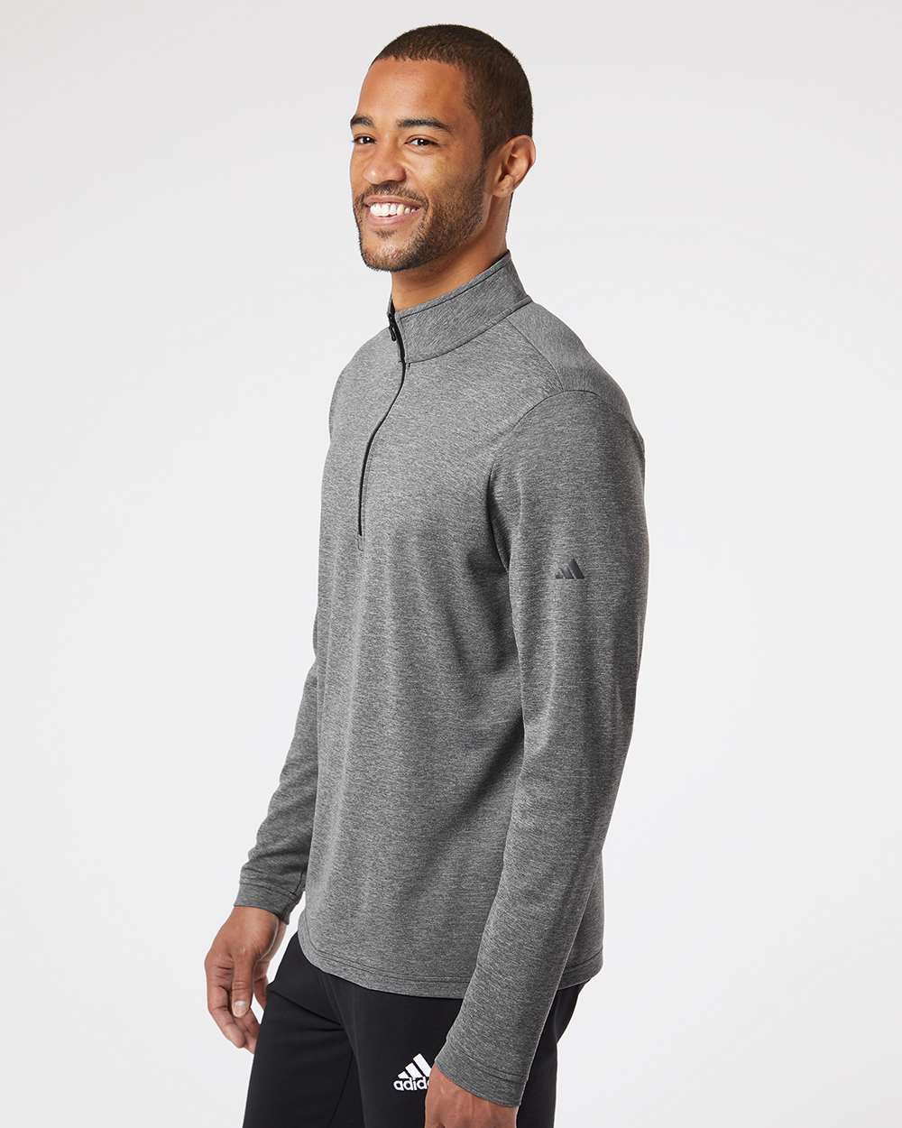 Adult - Adidas Lightweight 1/4 zip - (Ankeny Generals Baseball)