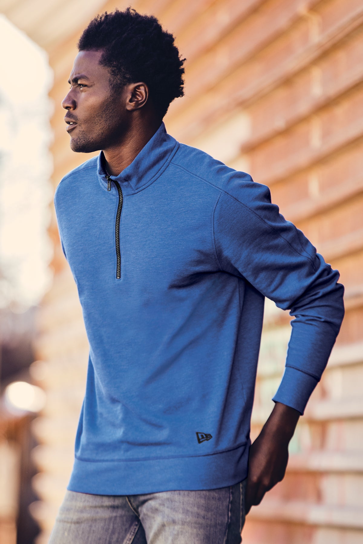 New Era - Triblend Fleece 1/4 Zip (Echelon)
