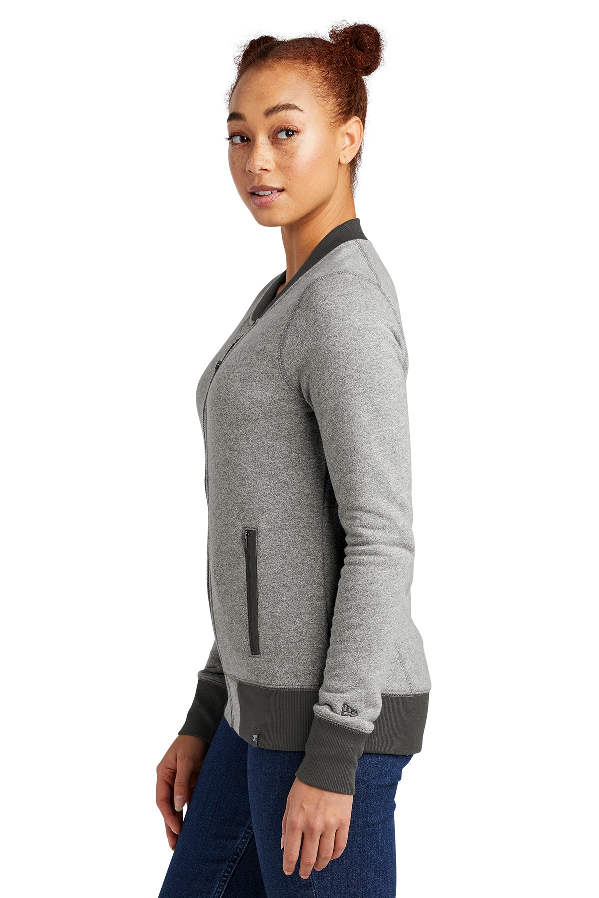Ladies - New Era - French Terry Full Zip (Echelon)