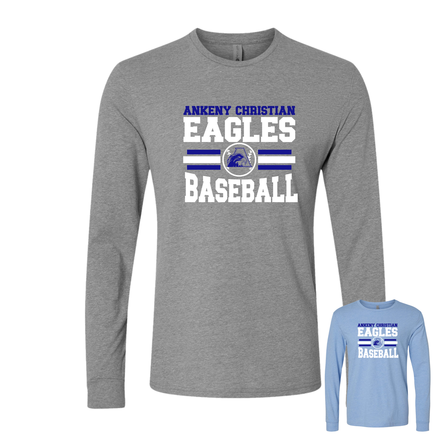 Adult & Youth - Unisex Long Sleeve Tee- (ACA Baseball)