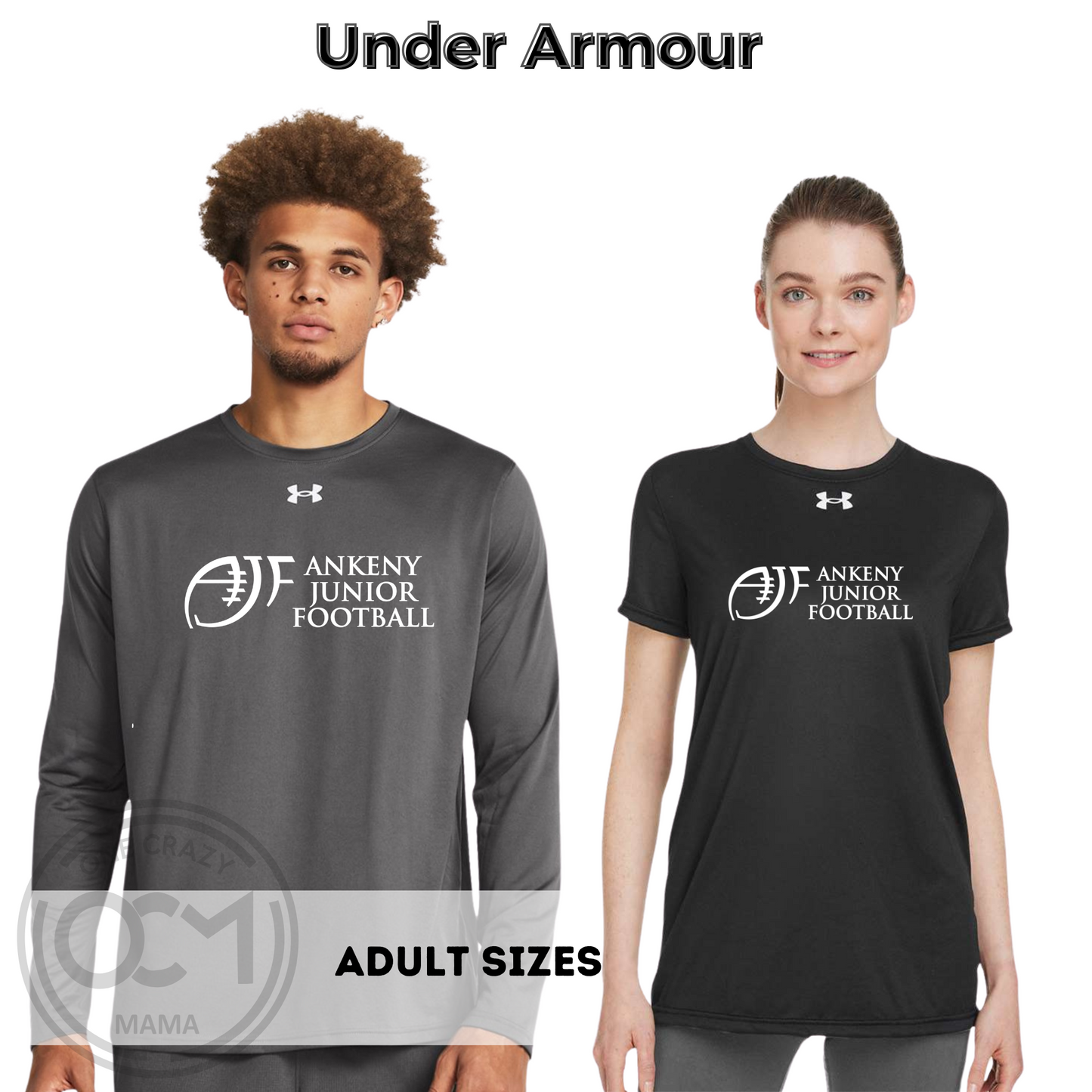 Adult & Ladies - Under Armour Performance Tees (AJF)