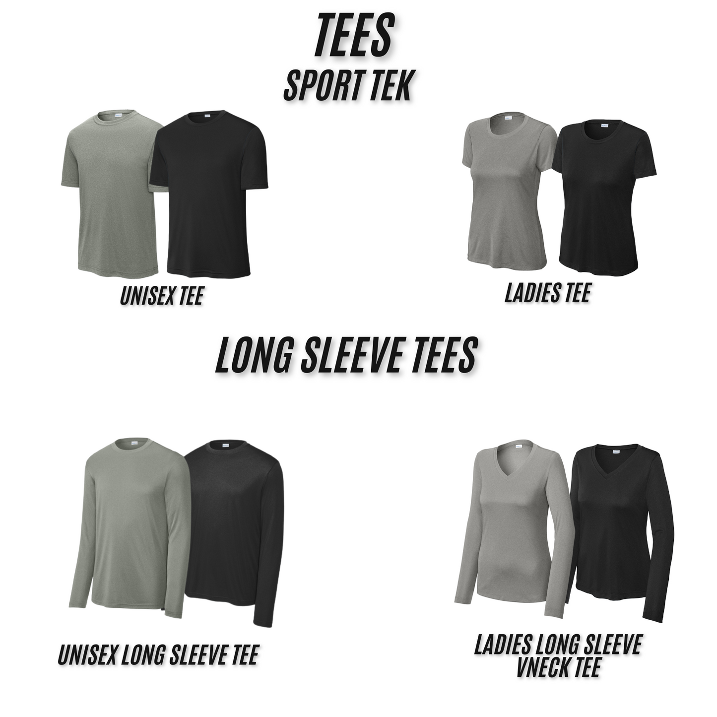 Adult & Ladies -Sport Tek Performance Tees (Ankeny Hawkette Softball)