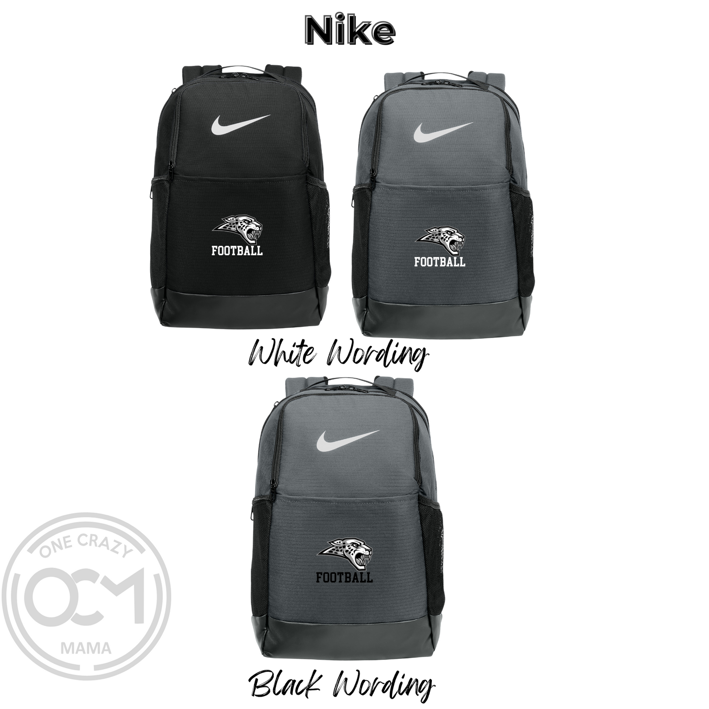 Backpack - Nike Medium Backpack (Centennial Jaguar Football)