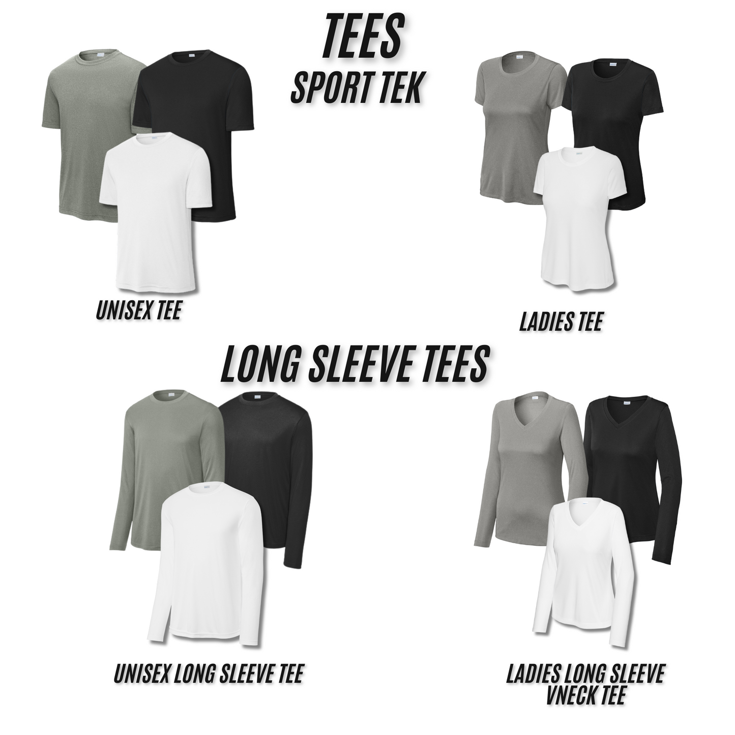 Adult & Ladies -Sport Tek Performance Tees (Ankeny Hawkette Softball)