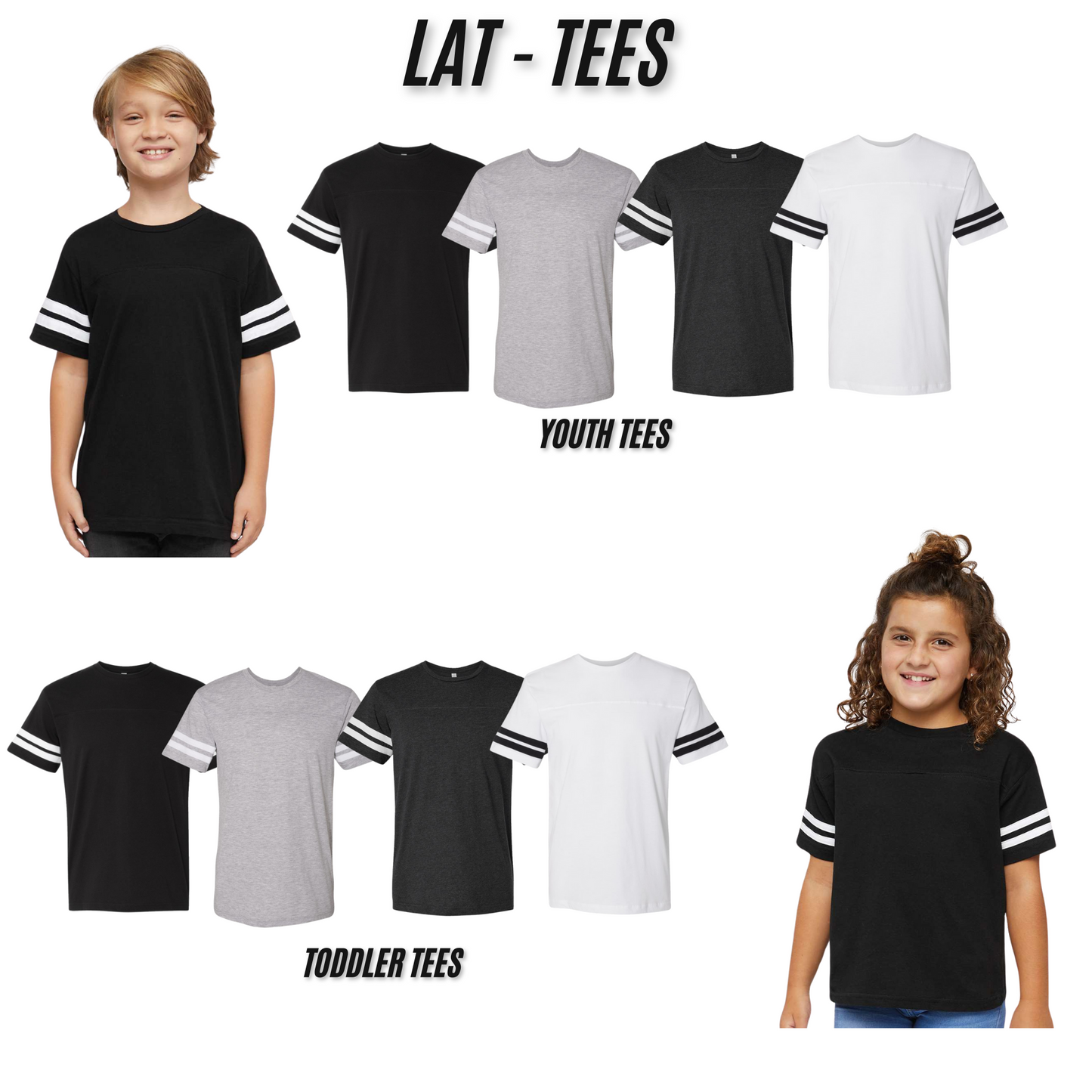 Toddler & Youth - Football Jersey Tees (Centennial Jaguar Football)