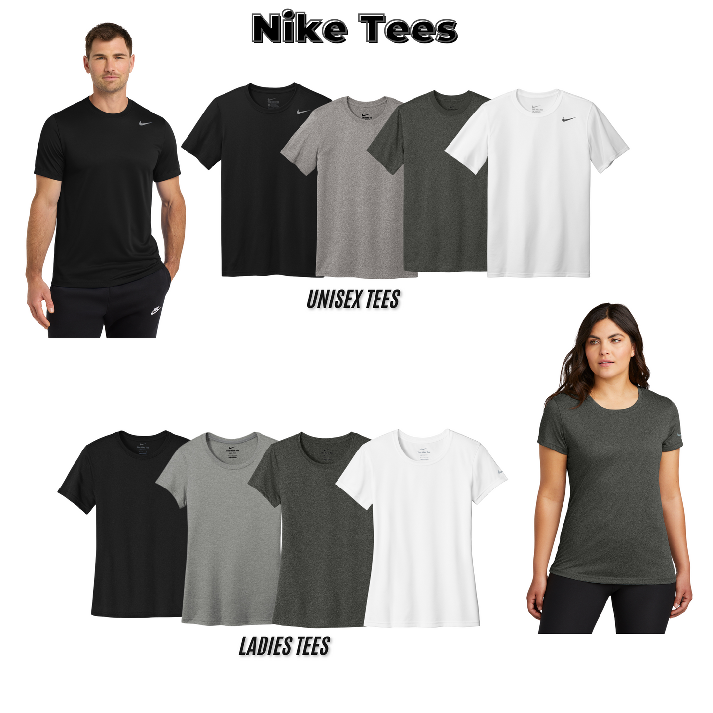 Adult & Ladies - Nike Performance Tees (Centennial Jaguar Football)