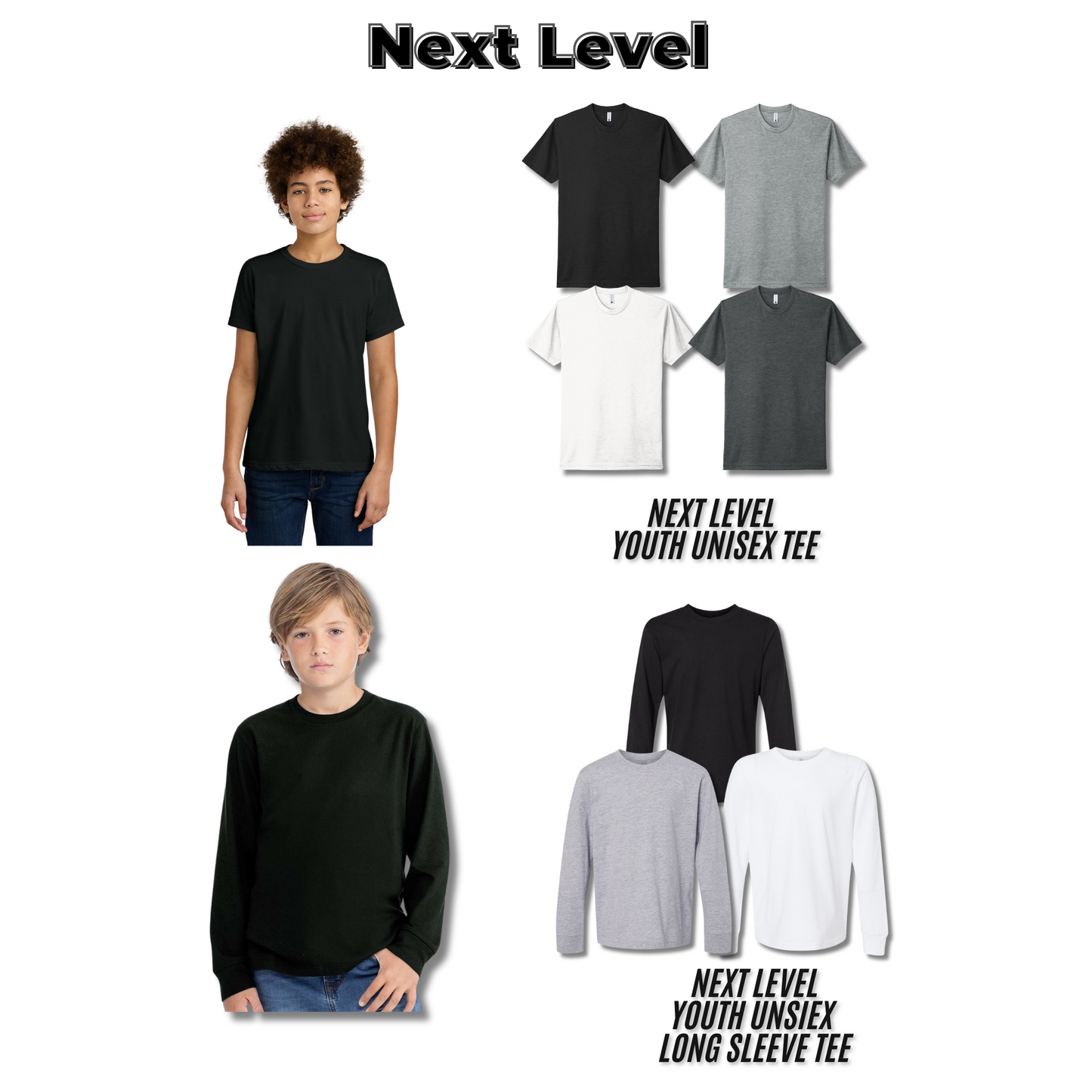 Youth - Next Level Tees (Centennial Jaguar Football)