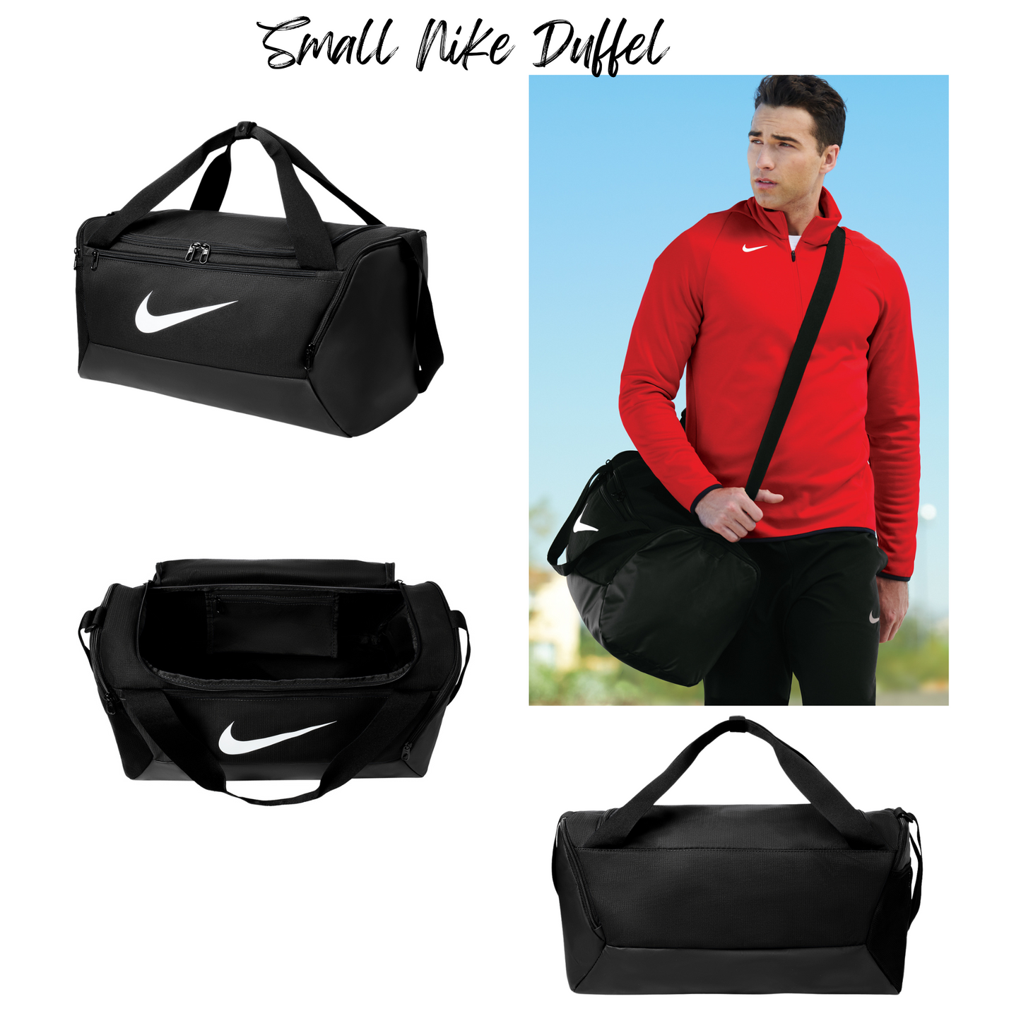 Duffel- Nike Small or Large Duffel (Centennial Jaguar Football)