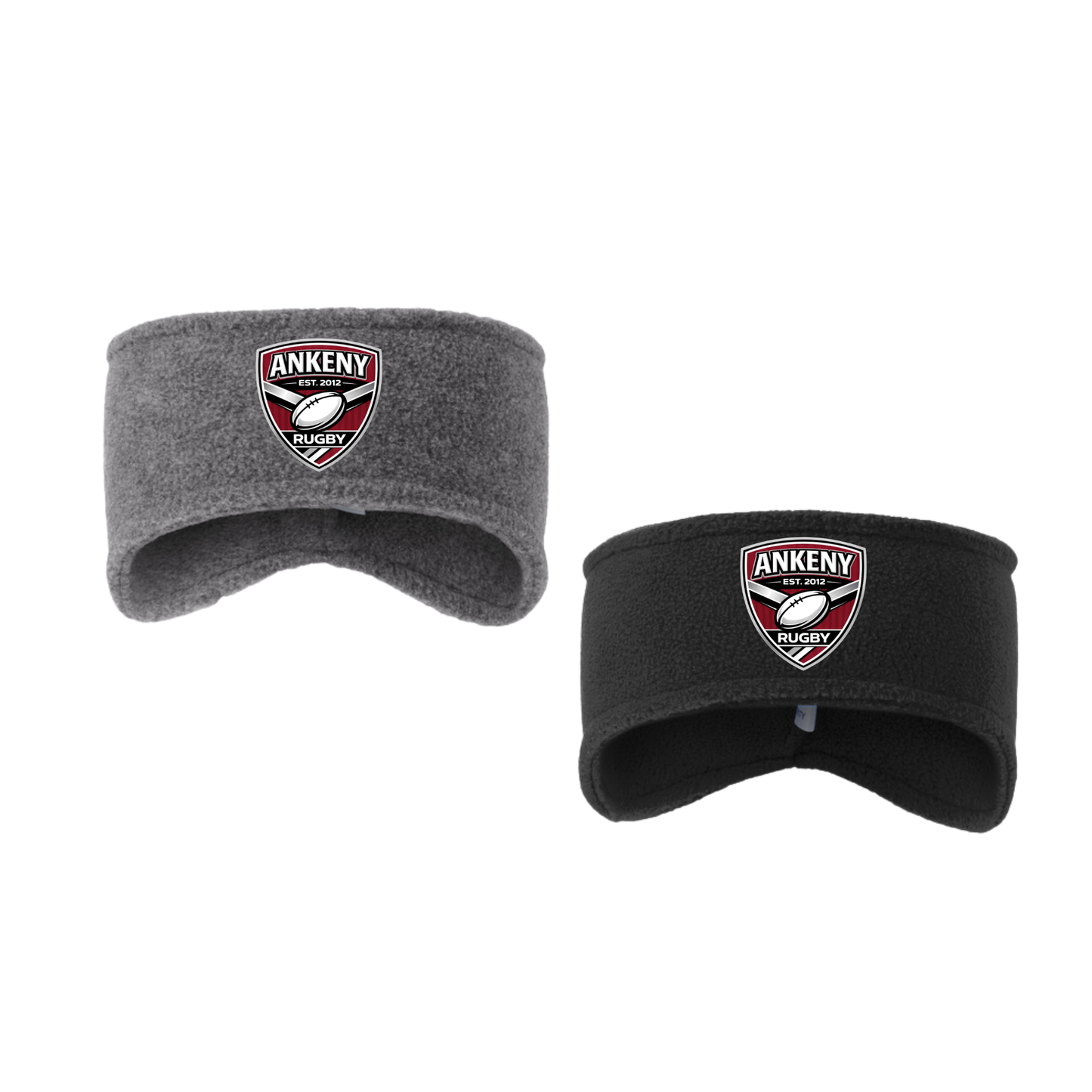 OCFM - Stretch Fleece Headband (Ankeny Rugby)