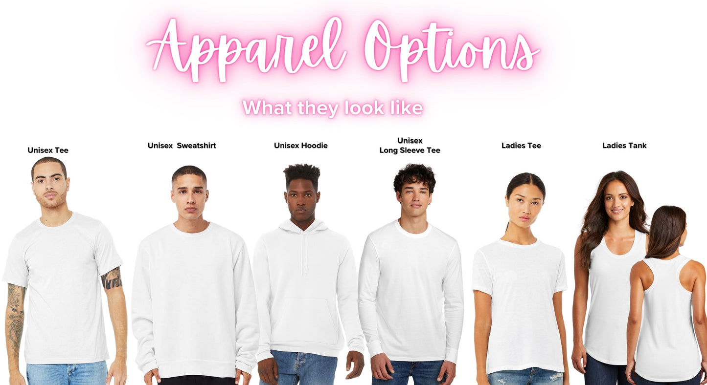 Adult - 6 Apparel Options  - (Dance Collection)