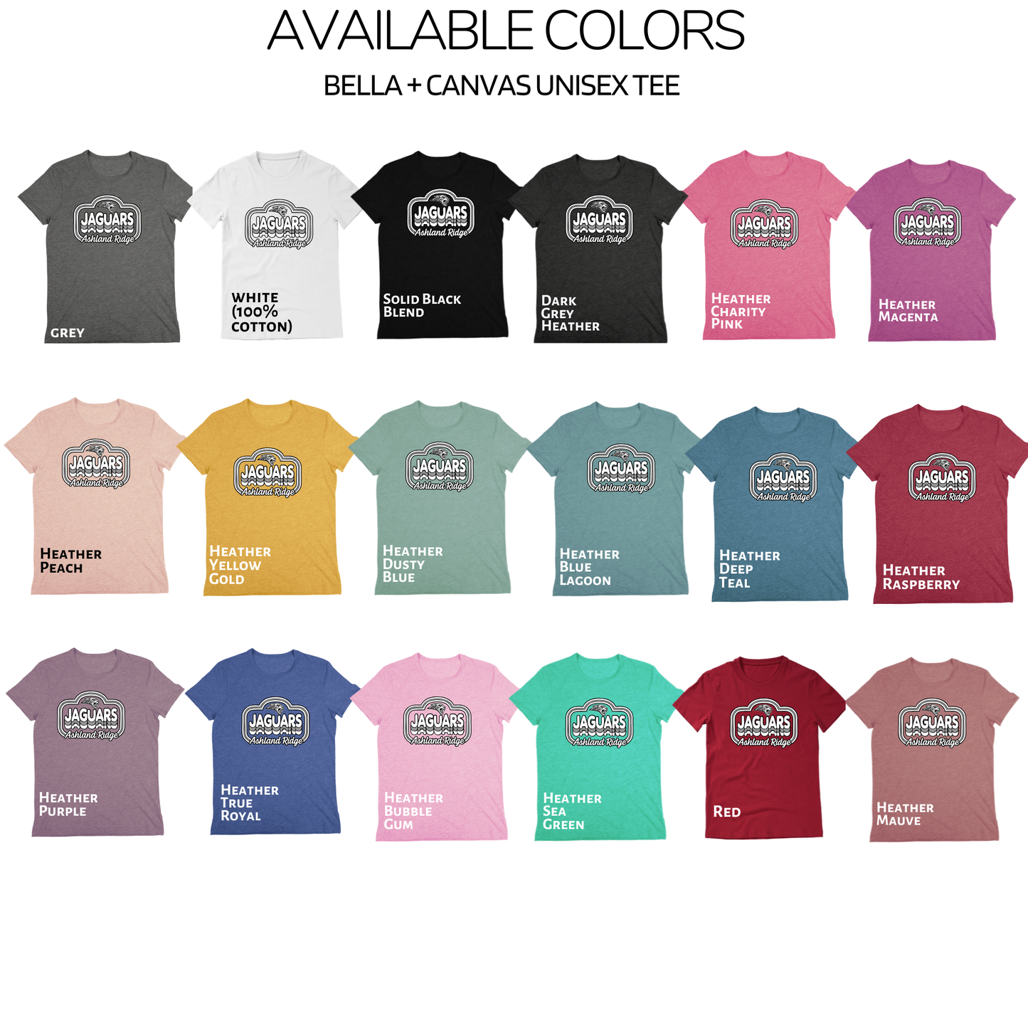 Bella+ Canvas - Unisex Tee (Ashland Ridge)