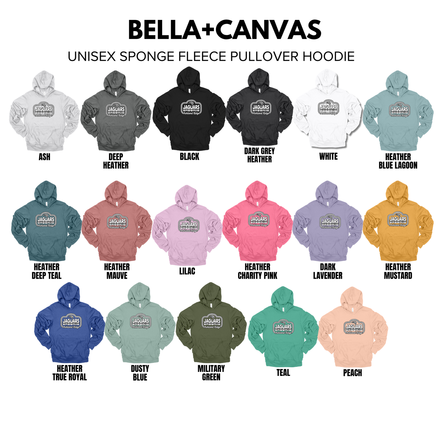 Bella+Canvas - Unisex Hoodie - (Ashland Ridge)