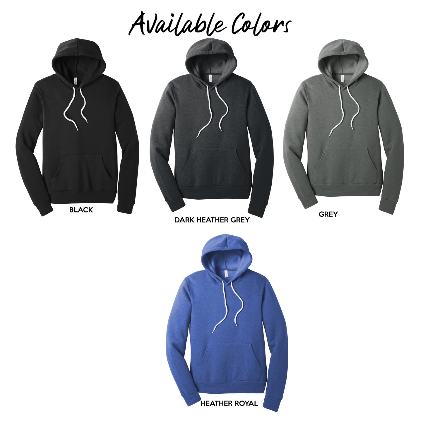 Adult  - Bella + Canvas Unisex Hoodie - (Ankeny Mustangs Baseball)