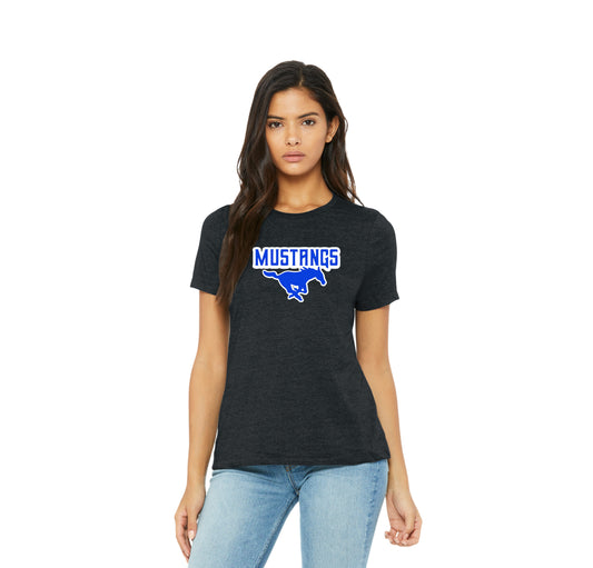 Ladies - Next Level Relaxed Tee (Ankeny Mustangs Baseball)