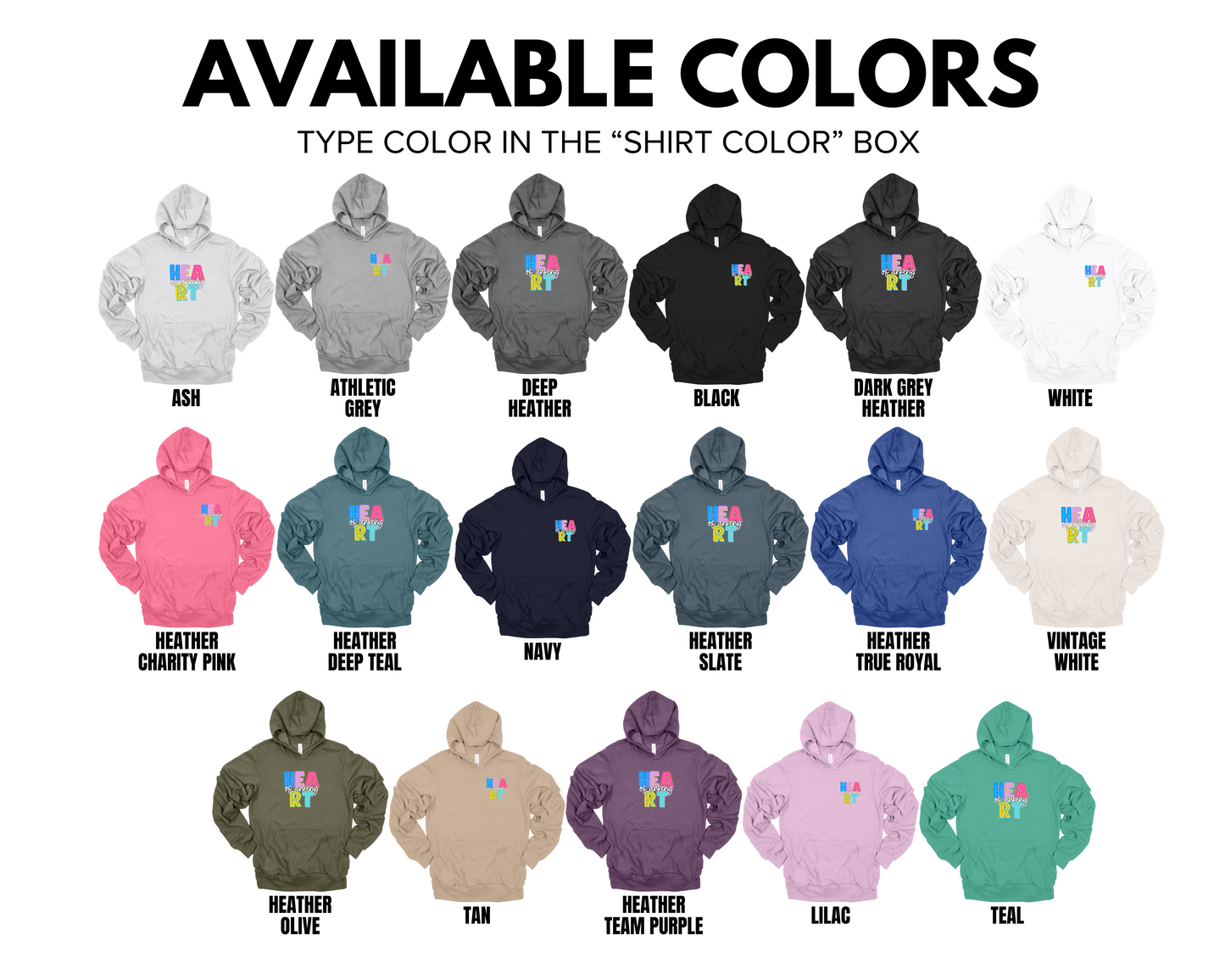 Unisex Hoodie - (Heart of Ankeny)