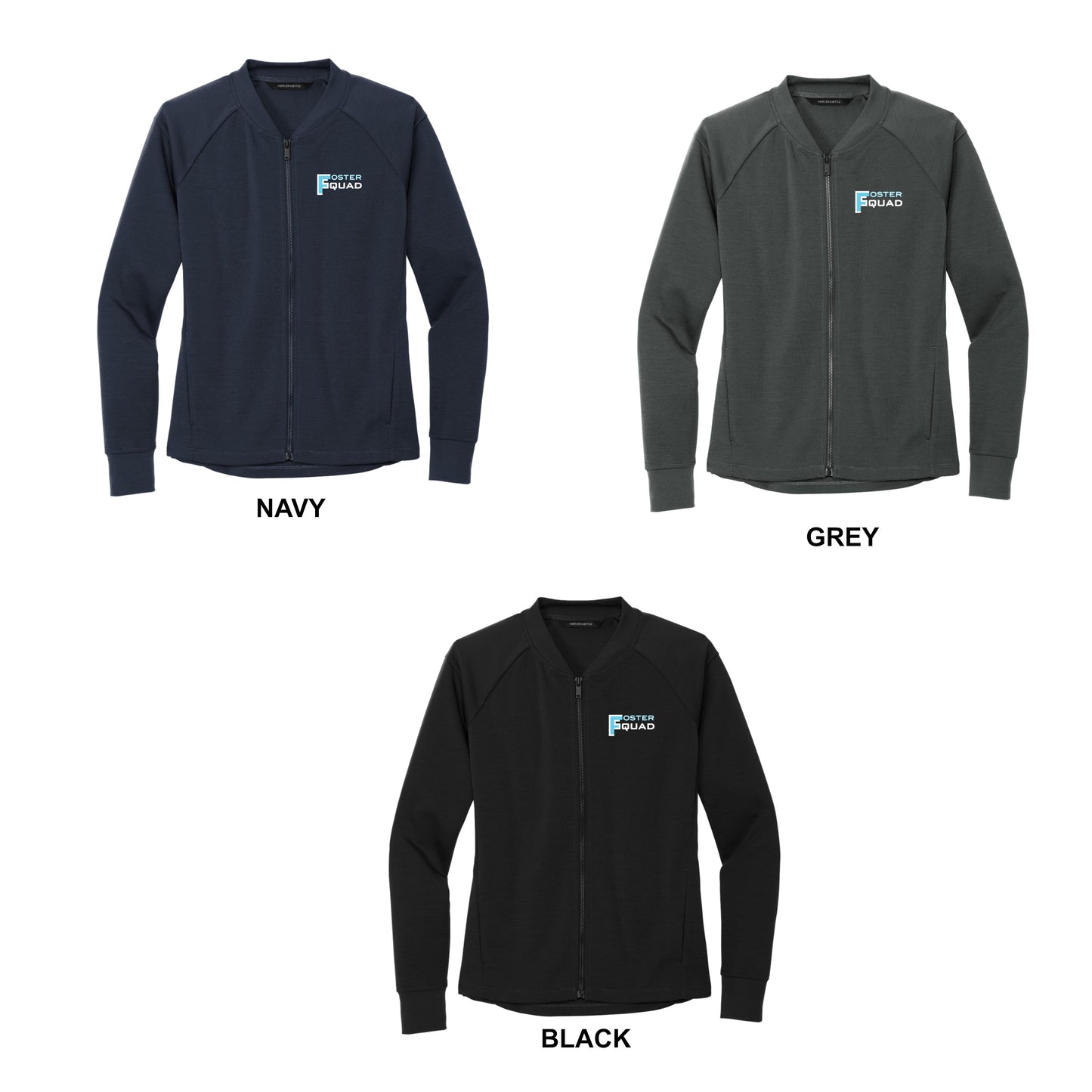 Ladies - Mercer+Mettle Double-Knit Bomber (Foster Squad)
