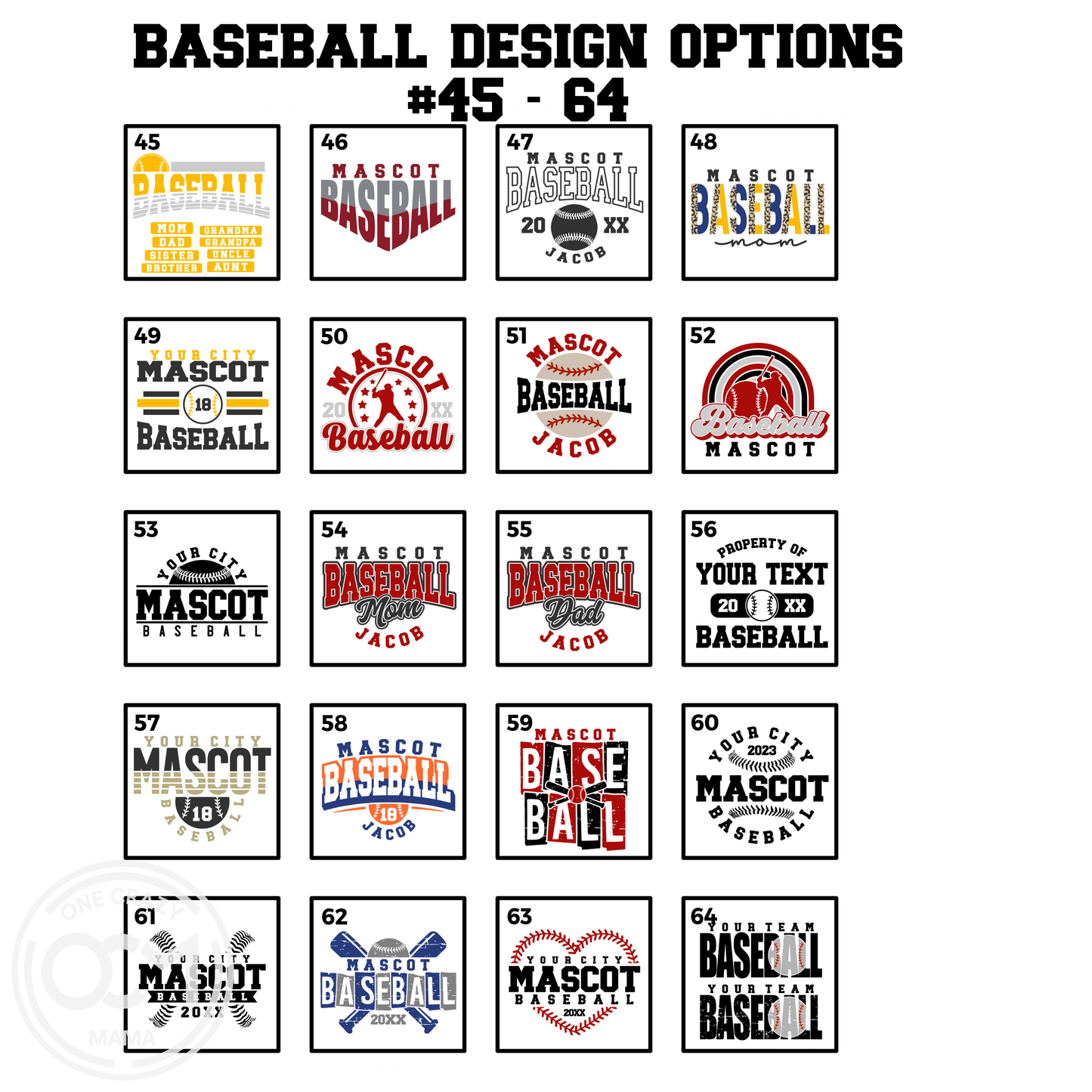 Youth - (Custom Baseball)
