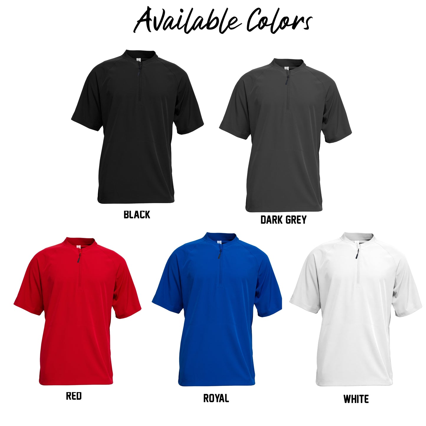 Adult & Youth - Sport Tek Short Sleeve Overshirt - (Ankeny Generals Baseball)