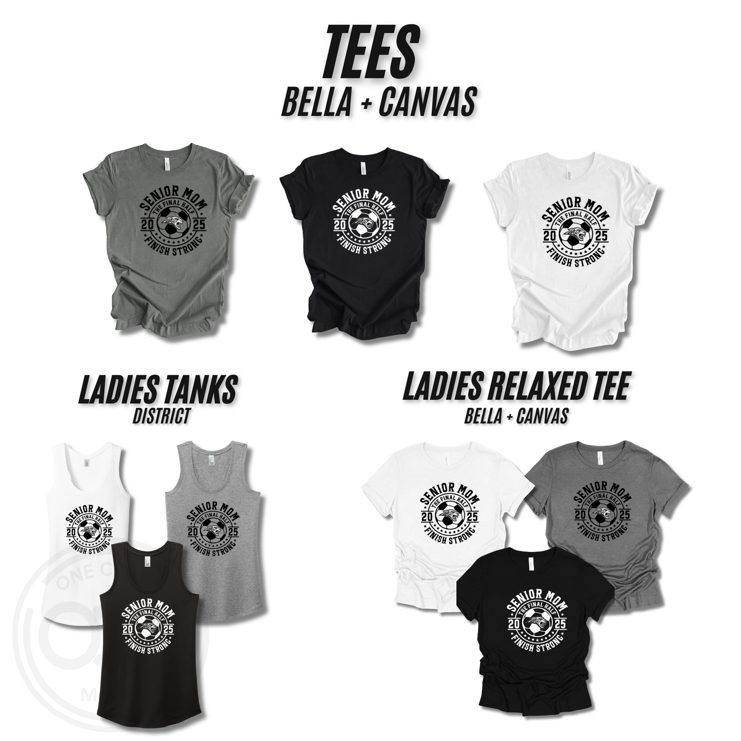 Adult - 6 Apparel Options (Centennial Jaguar Soccer)