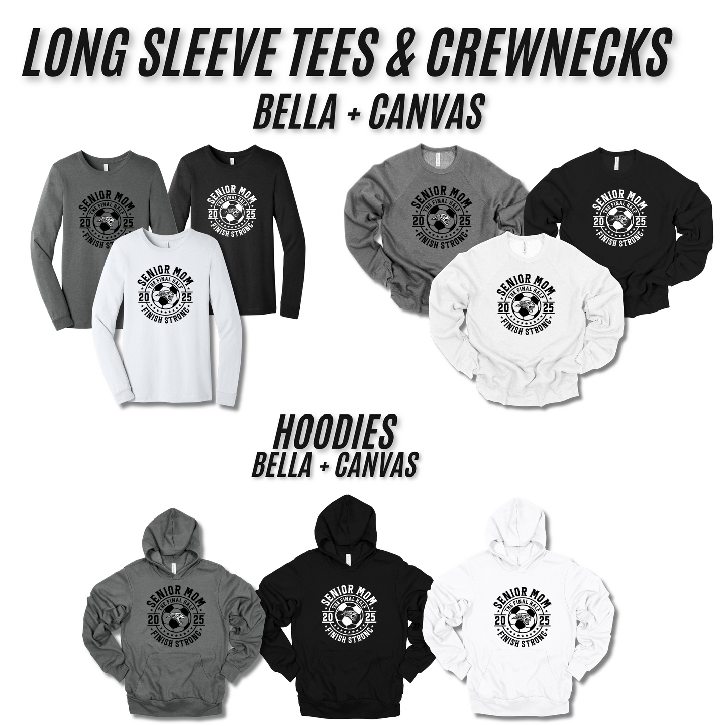 Adult - 6 Apparel Options (Centennial Jaguar Soccer)