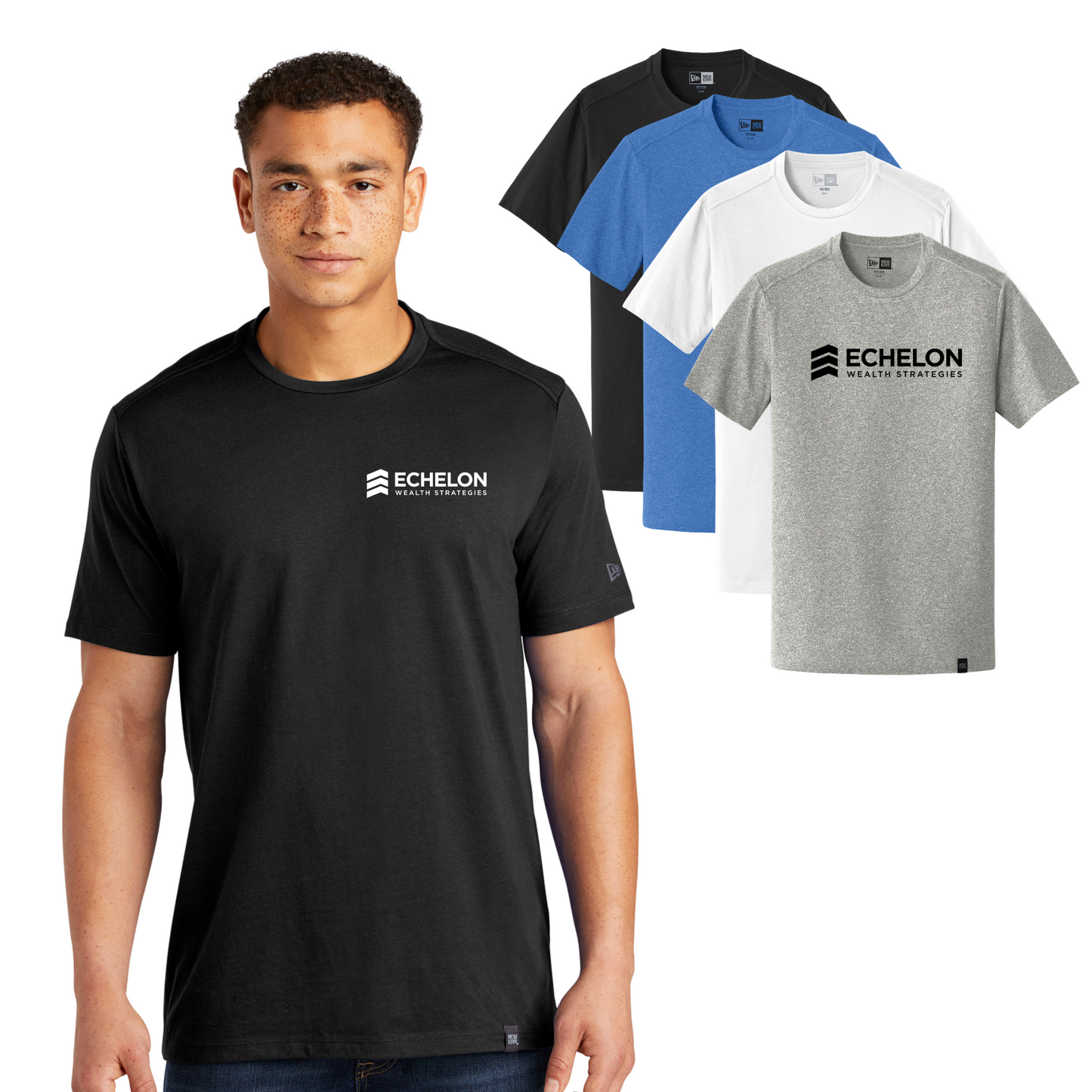 New Era - Hertitage Blend Crew Tee (Echelon)