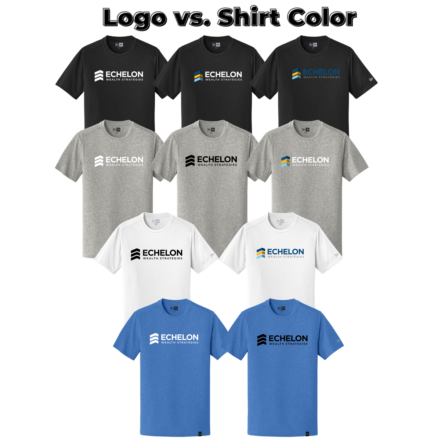 New Era - Hertitage Blend Crew Tee (Echelon)